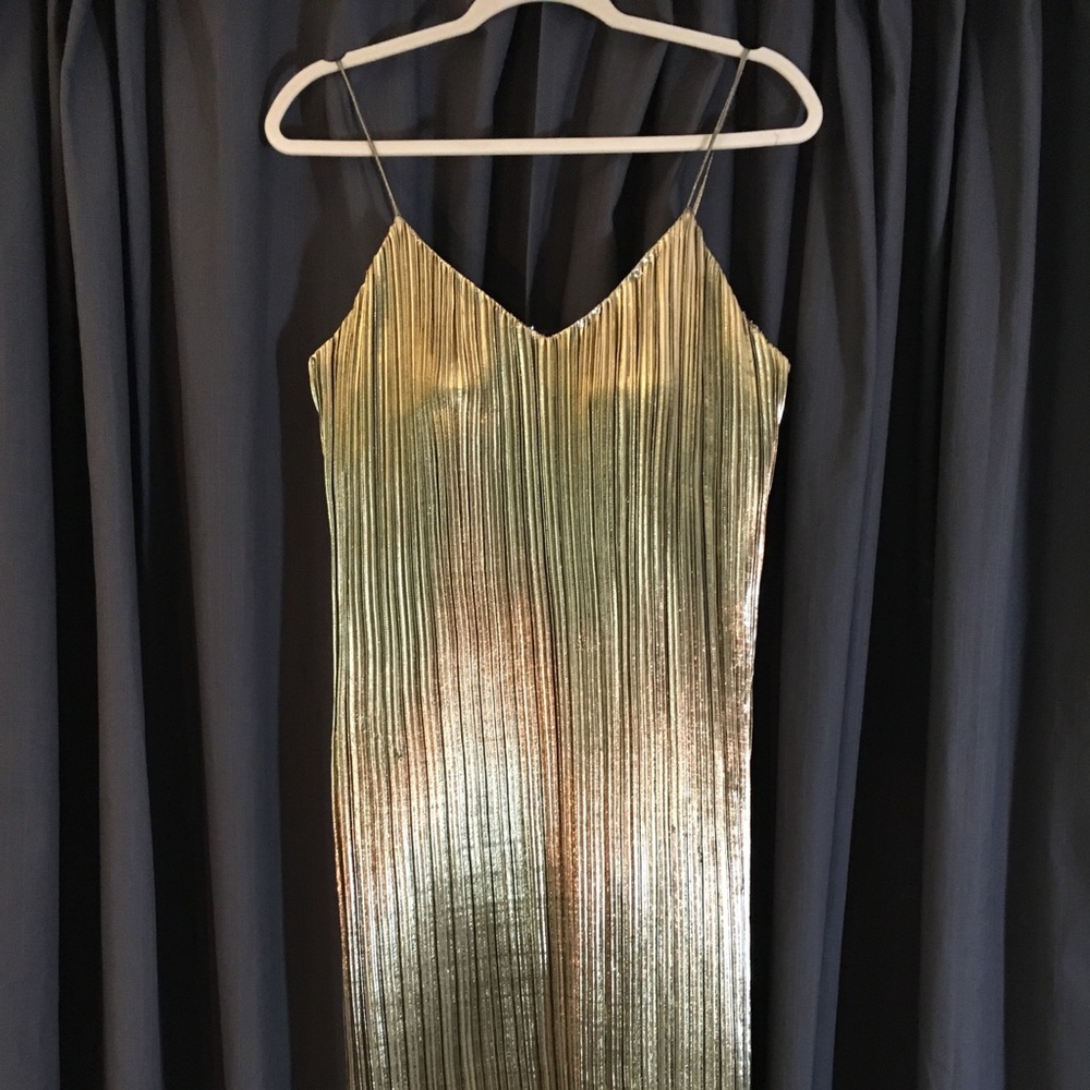 Vintage gold dress